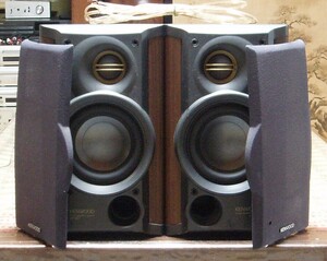 KENWOOD 2WAYペアスピーカーLS-SE7 動作品