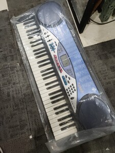 CASIO シンセサイザー LK-55 電子ピアノ 中古 