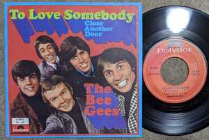 The Bee Gees-To Love Somebody/Close Another Door★仏Orig.モノ7"