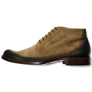 40★チャッカーブーツ★ディースクエアード★DSQUARED2★デザートブーツ★スエード スウェード 6ホール ベージュ CHUKKA CHILTERN CHERTSEY