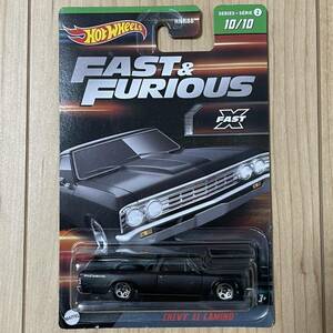 ★ホットウィール★ Chevy El Camino fast and furious chevrolet シェビー エルカミーノ シボレー ワイルドスピード ワイスピ ミニカー