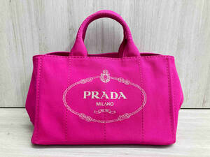 PRADA プラダ カナパ 158 1BG642 2wayバッグ ピンク レディース ショルダーストラップ・保存袋有