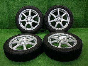 三菱 HA1W アイ用 冬 145/65R15 175/55R15 社外 アルミ 15インチ 4J 5J タイヤホイール 4本セット ブリヂストン ブリザック VRX2