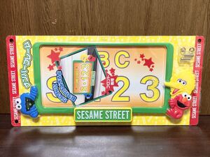 未開封 廃番 SESAME STREET セサミストリート ナンバー フレーム エルモ クッキーモンスター ビッグバード