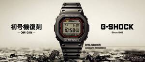 初代G-SHOCK復刻モデル DW-5000R-1AJF 国内正規品