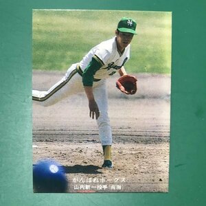 1976年　カルビー　プロ野球カード　76年　213番　南海　山内　　　　　【G47】