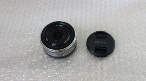 ★送料無料！SONY E16mm F2.8 デジタル一眼カメラα[Eマウント]用レンズ [SEL16F28]★M33