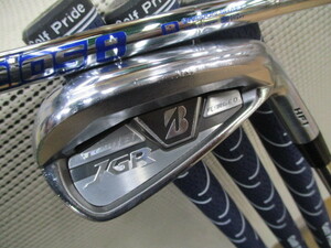 ■827■中古■ブリヂストン■ツアーB■JGR■HF1■FORGED■5本(7～9.P1.P2)■純正NSプロゼロス8スチール■R■