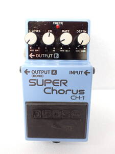 1円～ スーパーコーラス エフェクター BOSS CH-1 Super Chorus ギターエフェクター コーラス ジャンク扱いで