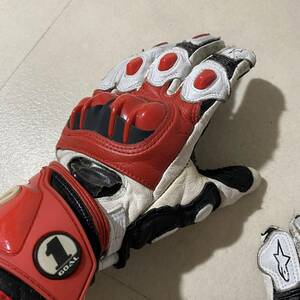 Alpinestars アルパインスターズ GP PRO レーシンググローブ GLOVE ブラック ホワイト レッド【X-LARGE/11】