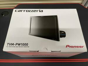 Pioneer パイオニア carrozzeria カロッツェリア プライベート モニター 10.1 インチ WXGA TVM - PW1000 展示 使用 品