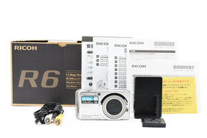 ★外観美品★リコー Ricoh Caplio シルバー コンパクトデジタルカメラ L400#3193