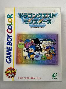 ♪【中古】Nintendo GAME BOY 箱 説明書 付き ソフト ドラゴンクエストモンスターズ テリーのワンダーランド 任天堂 ゲームボーイ ＠370(6)