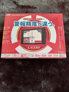 極美品 ユピテル レーダー探知機 LS330 スーパーキャット 1ボディタイプ