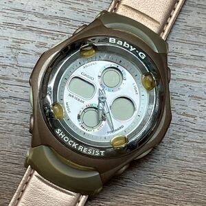 【12-701】 CASIO Baby-G BG-60L ピンク カシオ ベビージー レディース腕時計 クオーツ 動作未確認