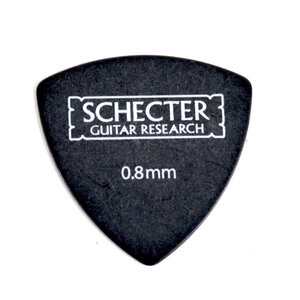 SCHECTER SPD-MP10 BK サンカク型 MEDIUM ポリアセタール ギターピック×10枚