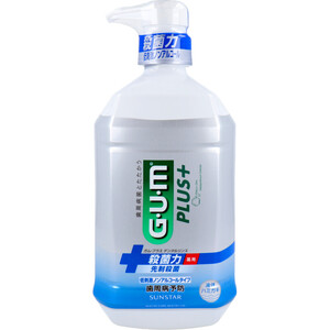 【まとめ買う】GUM ガム・プラスデンタルリンス 低刺激ノンアルコール 900ｍL×3個セット