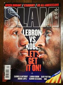 2009 July SLAM MAGAZINE #129 KOBE BRYANT LEBRON JAMES Adidas / スラム Special Issue 雑誌 コービー ブライアント Jordan, Nike NBA