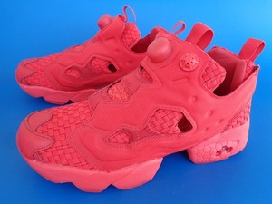 13238■美品 Reebok INSTA PUMP FURY リーボック インスタ ポンプフューリー レッド 赤 25.5 cm 023501 BS7907