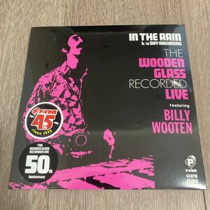 In The Rain/ Day Dreaming The Wooden Glass Recorded Live featuring Billy wooten 7inch