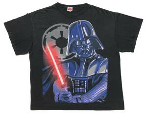 ダースベイダー STAR WARS ビンテージ XLサイズ 大判プリント Tシャツ 90s 00s スターウォーズ 映画