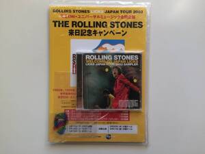 〇THE ROLLING STONES WELCOME TO JAPAN LICKS, LICKS JAPAN TOUR 2003 SAMPLER, PCD-2727,CD ,PROMO, VIRGIN TOSHIBA EMI, プロモ