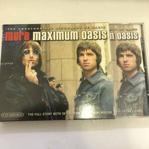 スリーブケース仕様◆◆More Maximum Oasis/THE UNAUTHORISED BIOGRAPHY OF OASIS◆◆オアシス