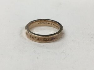 1円～ ティファニー TIFFANY＆Co. ナロー リング★メタル 14号 中古品 RA-07