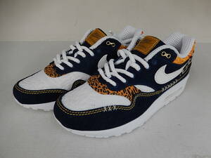 NIKE　AIR　MAX1　PRM　FJ4452-432　28.0ｃｍ　デニム　レオパード　ナイキ　エアマックス1