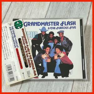 【RR11】【帯付】GRANDMASTER FLASH & THE FURIOUS FIVE グラインドマスター・フラッシュ ザ・フューリアス・ファイブ Freedom フリーダム