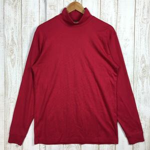 MENs M エルエルビーン ロングスリーブ コットン モックネック シャツ L/S Cotton MocNeck Shirt タートルネック ハイ