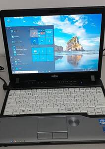 富士通 LiFEBOOK/CPU i3-3320M/メモリ 4GB/HDD 160GB/windows 10 pro/offic搭載/ノートPC/12.1型(インチ)/無線LAN/VGA端子/DVD/USB/