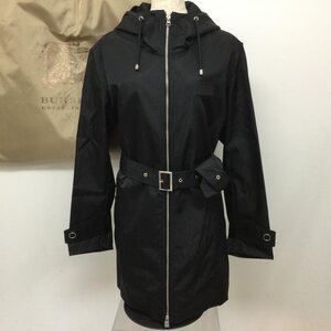 バーバリー 8026148 Khifhton Logo Patch Hooded Rain Coat フーデッド ジップアップ ショート トレンチコート ガーメントバッグ付 L