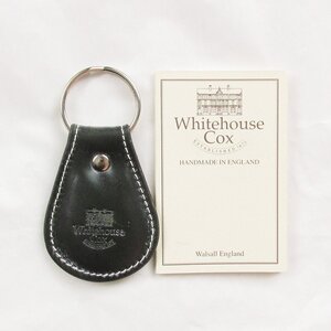 YO17769 Whitehousecox ホワイトハウスコックス キーホルダー KEY FOB HOLIDAY LINE S0668HL(4798―GRNNEWTON) 未使用（クリックポスト可）