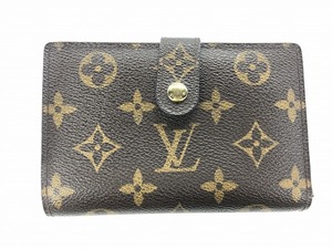 ルイヴィトン LOUIS VUITTON モノグラム ポルトモネ ビエ ヴィエノワ 二つ折り財布 ブラウン M61663