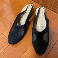 【ANTONIO】スエードミュールパンプスhand made in Japan