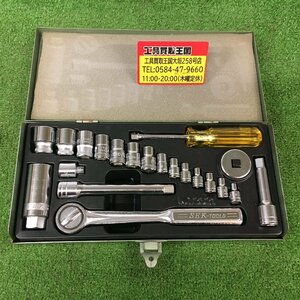 【中古品】スエカゲツール ソケットレンチセット No.2321 21PCs　IT16WDM8A8X8