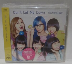 新品未開封 初回限定CD+DVD　Gacharic Spin / Don’t Let Me Down　ガチャリックスピン