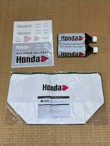 【送料込】Honda★クリヤーホルダー★シール★クーラーバッグ★烏龍茶★ホンダハート