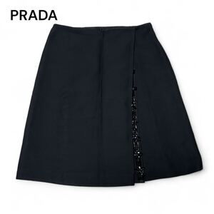 PRADA プラダ ビジュー スカート 38