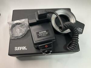 SUNPAK Auto DX8R-Ring Light マクロ リングライト アダプターリング 付き おススメ！！ DX-8R