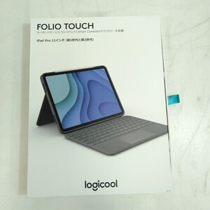 ロジクール iPad Pro 11インチ 第4世代 第3世代 第2世代 第1世代 対応 トラックパッド付き キーボードケース Folio Touch iK1175BKA 