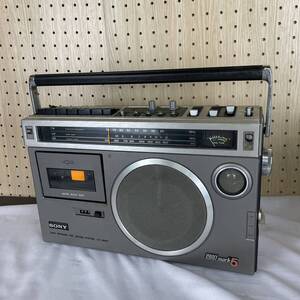 SONY ソニー ラジカセ　CF-1980V カセットレコーダー　1980mark5 電源コードなし　動作未確認 佐川100