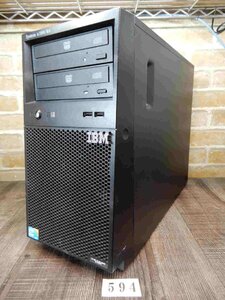 594☆IBM Systemx3100 M4★Core i3★250GB-HDD★メモリ4GB★DVD★タワ-型サ-バ-パソコン★2582-AC1