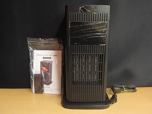 PTC セラミックヒーター PTC-1500ZR 暖炉照明付 【d】