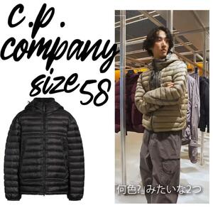 【定価12.1万】C.P.Company D.D.DOWN ブラック XL 58