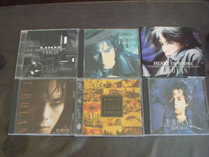 T-BOLAN　CD6枚セット　SO　BAD　HEART　OF　STONE　LOOZ　BABY　BLUE　夏の終わりに　Ⅱ