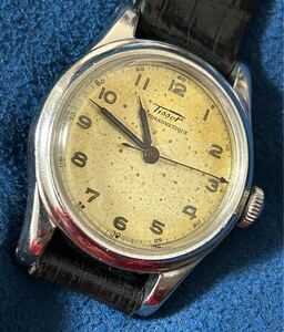 稼働 ティソ 手巻き アンティーク メンズ 腕時計 tissot NON MAGNETIC water proof 16 jewels men