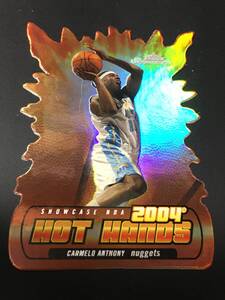 Carmelo Anthony　04-05　Fleer Showcase　Hot Hands　　カーメロ　激レア　インサート　//////////　LeBron Wade同期