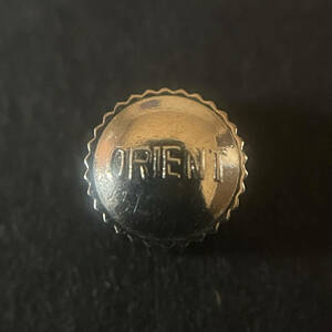 【時計●部品 Orient(オリエント) 竜頭 1pcs. 4.4mm 銀／新古不明(8286-3)】